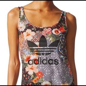 Adidas The Farm Collab Jardim Agharta Floral Tank